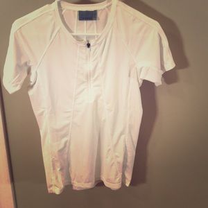 Athleta white work out top